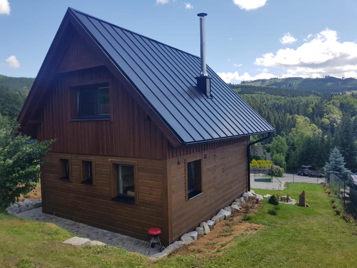 Roubenka Strma Villa Jesenik Bagian luar foto